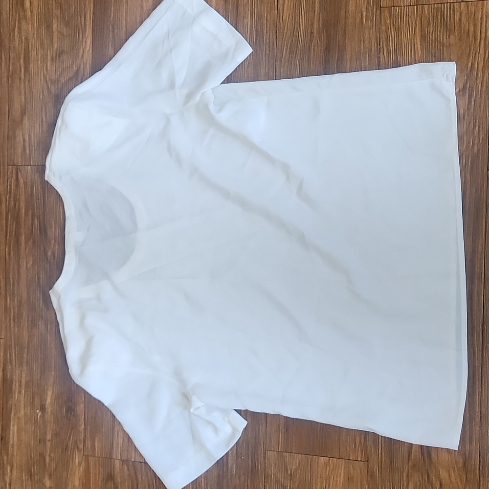Sonya Ratay White Blouse Size 10 - Picture 4 of 4